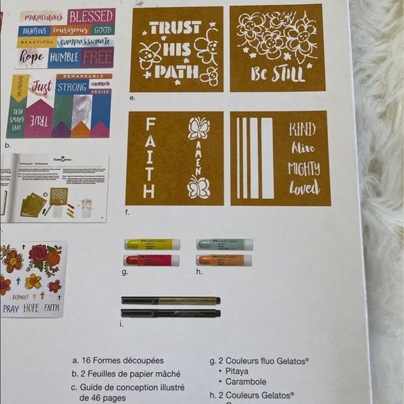 47 piece Faber-Castel Bible Journaling Kit - Picture 5 of 5